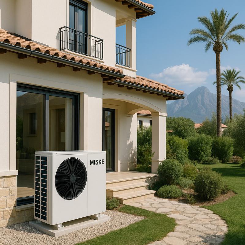 Antalya Villa Isı Pompası Çözümleri: Lüks Konutlar İçin Tasarruflu ve Konforlu Sistemler