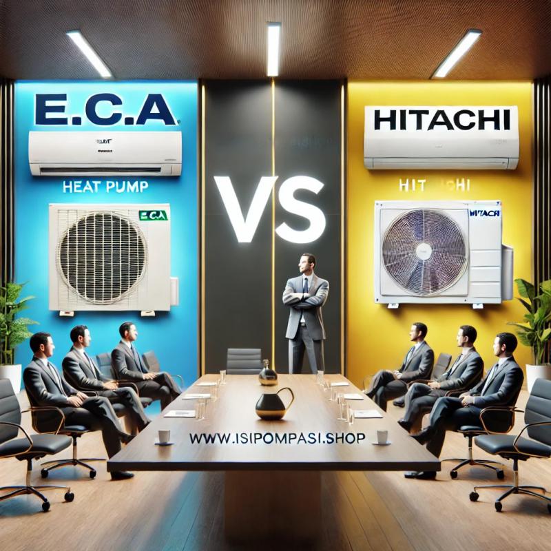 E.C.A. ısı pompası mı, Hitachi ısı pompası mı?