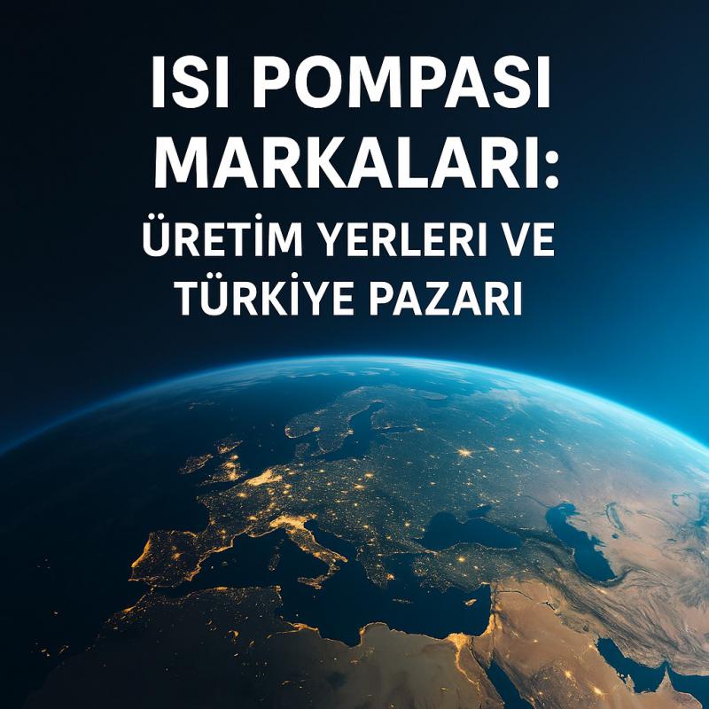 Isı Pompası Markaları: Üretim Yerleri ve Türkiye Pazarı