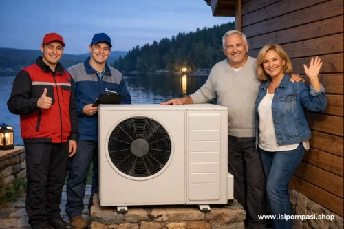 Edremit Havuz Isı Pompası: Kazdağları'nın Eteklerinde Dört Mevsim Yüzme Konforu