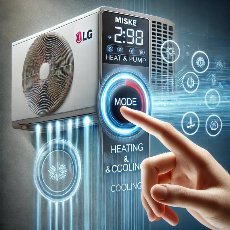 LG ısı pompaları ile ısıtma ve soğutma arasındaki geçiş kolay mı?