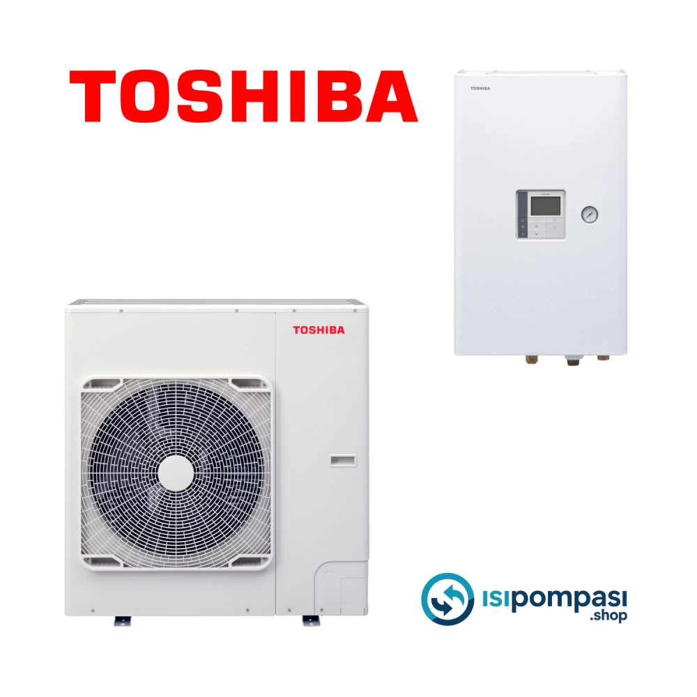 Toshiba Estia Isı Pompası 11 Kw  + 3 Kw Harici Isıtıcı